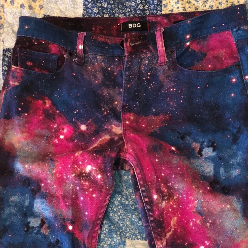 Outer Space or Galaxy Jeans